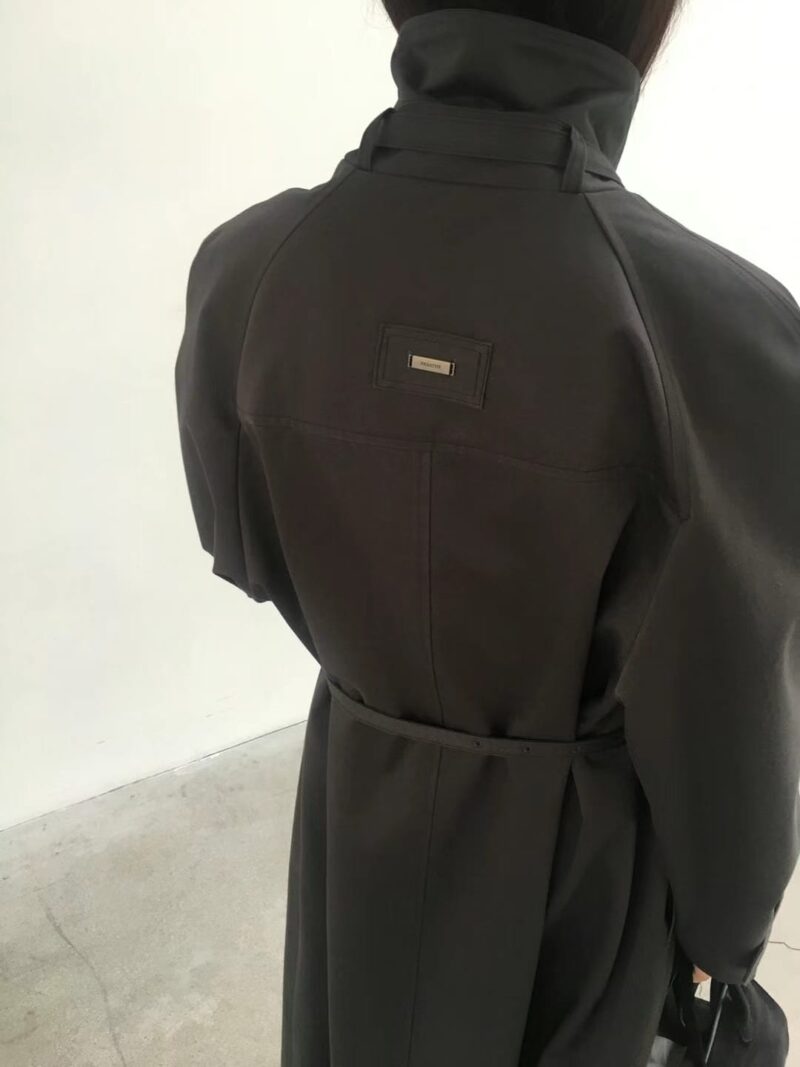 高个子必备的超飒风衣 太酷啦