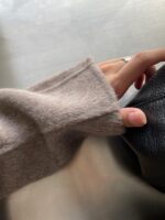 长款大衣 纯手工制作 100%绵羊毛