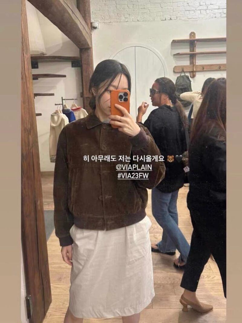 美拉德复古丝绒夹克外套