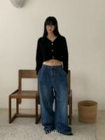 短款气质姐姐的针织开衫 太温柔了