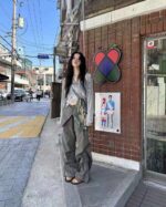 超火爆的冰丝针织防晒衣 非常显瘦