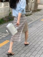 棉麻衬衫两件套