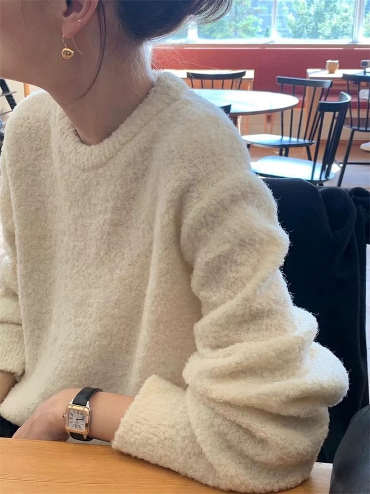 羊毛线圈毛衣软软糯糯 羊毛12%