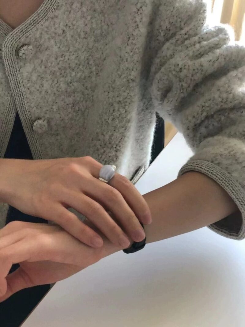 洋气奥利奥小香风 羊毛60%羊驼毛20%