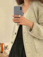 洋气奥利奥小香风 羊毛60%羊驼毛20%