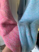 实物会更美的混织毛衣 马海毛100% 两个颜色