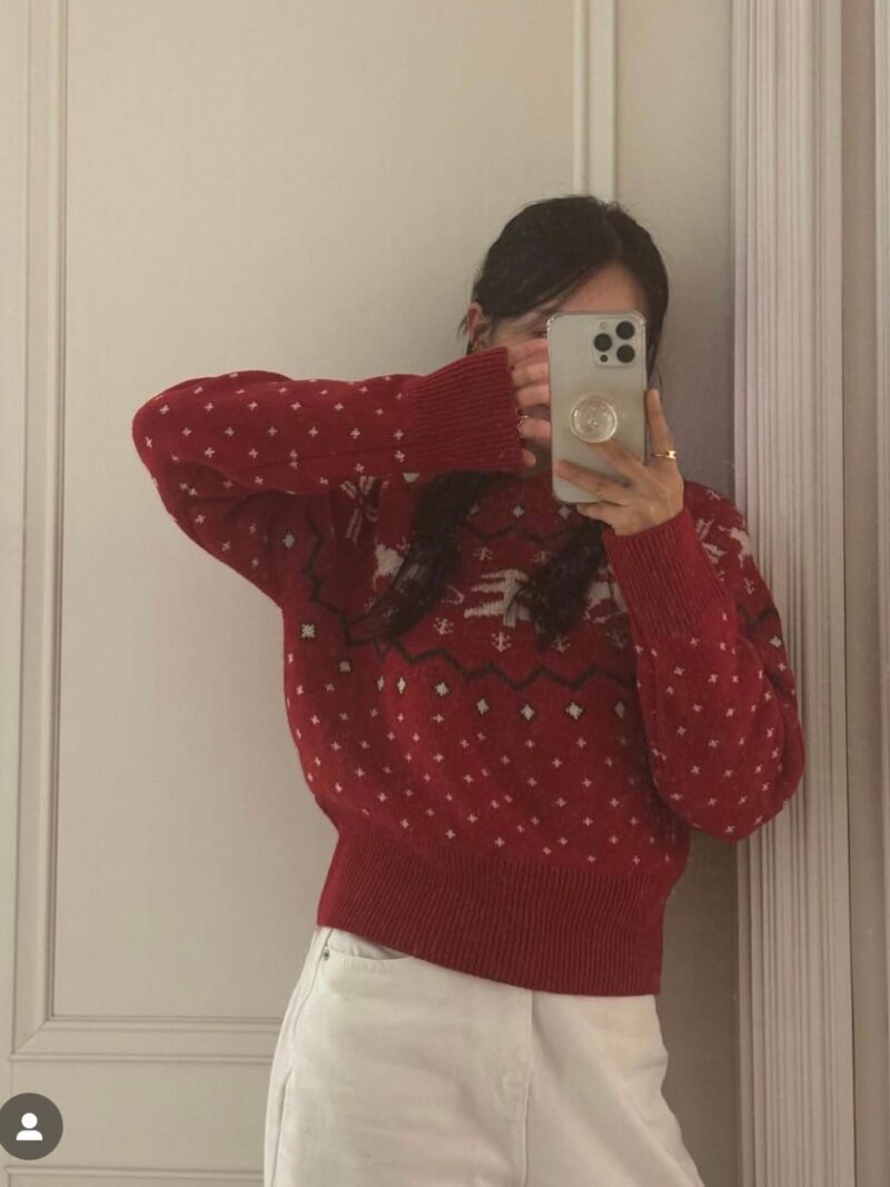 超好看的圣诞新年毛衣