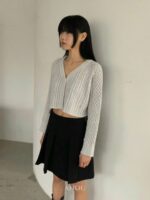 短款气质姐姐的针织开衫 太温柔了