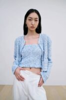 绝美棉混纺针织小香风