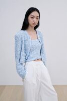 绝美棉混纺针织小香风