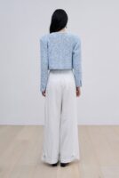 绝美棉混纺针织小香风