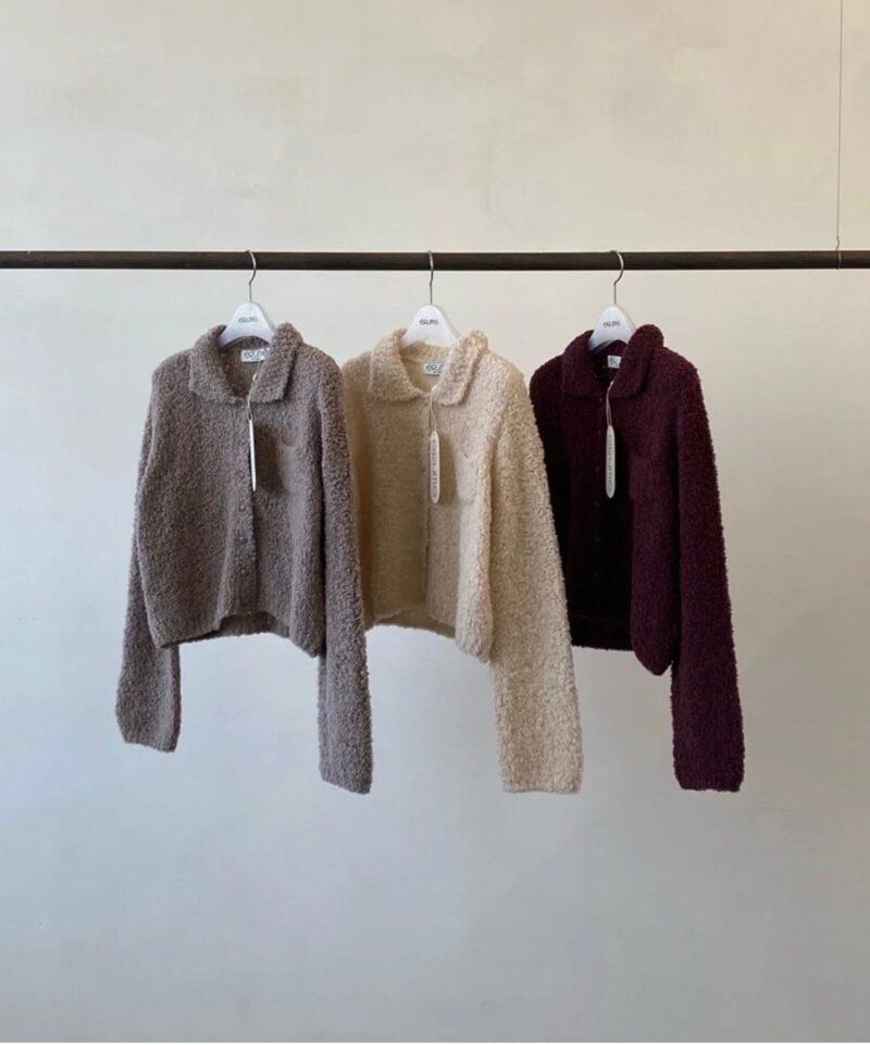 小个子可以穿的线圈开衫 羊毛80%