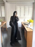 高个子必备的超飒风衣 太酷啦