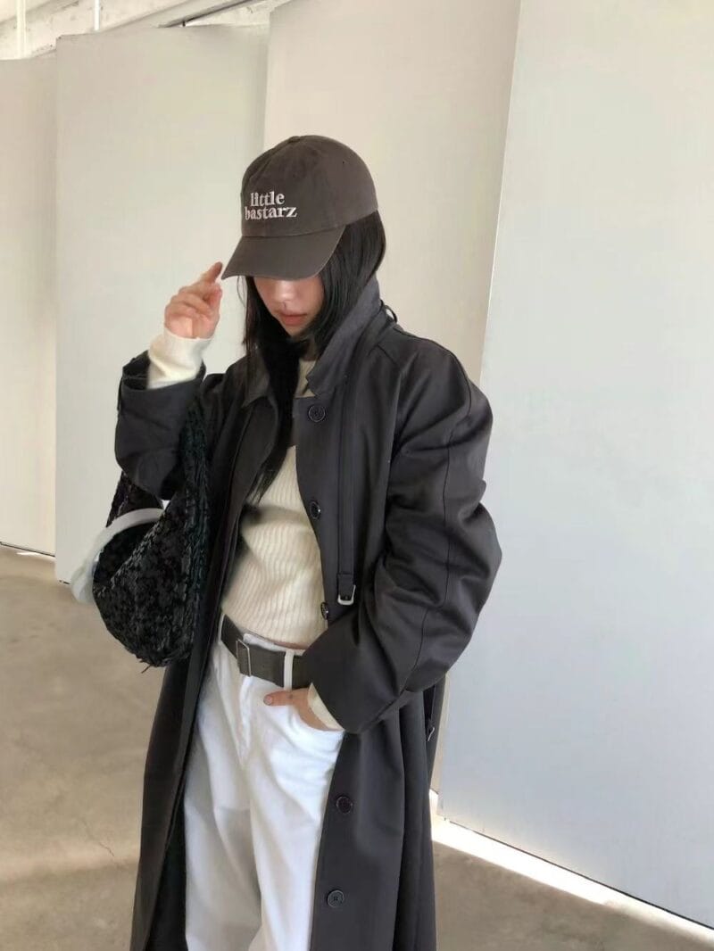 高个子必备的超飒风衣 太酷啦