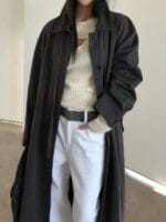 高个子必备的超飒风衣 太酷啦