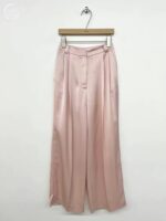 醋酸面料西装裤 绝美樱花粉