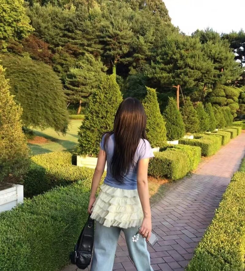 纯手工缝制蛋糕芭蕾裙 叠穿神器