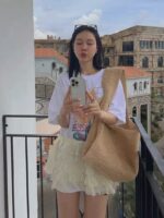 纯手工缝制蛋糕芭蕾裙 叠穿神器