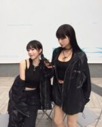 Newjeans 同款复古亮面风衣 [黑色]