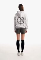 超级多细节的双头拉链连帽卫衣