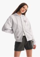 超级多细节的双头拉链连帽卫衣