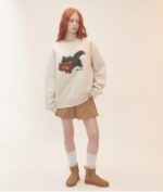 Cat Biting Litter 爆款加绒卫衣