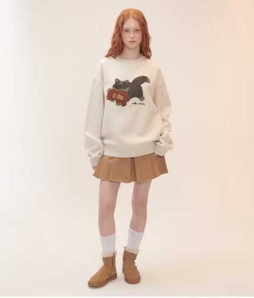 Cat Biting Litter 爆款加绒卫衣