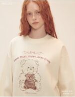 Love Life Bear 爆款刺绣加绒卫衣