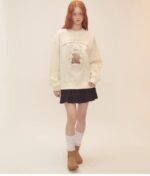 Love Life Bear 爆款刺绣加绒卫衣