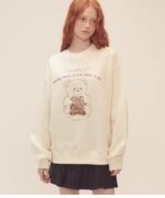 Love Life Bear 爆款刺绣加绒卫衣