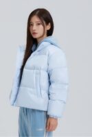 『北美独家折扣』冰激凌蓝短款羽绒服