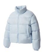 『北美独家折扣』冰激凌蓝短款羽绒服