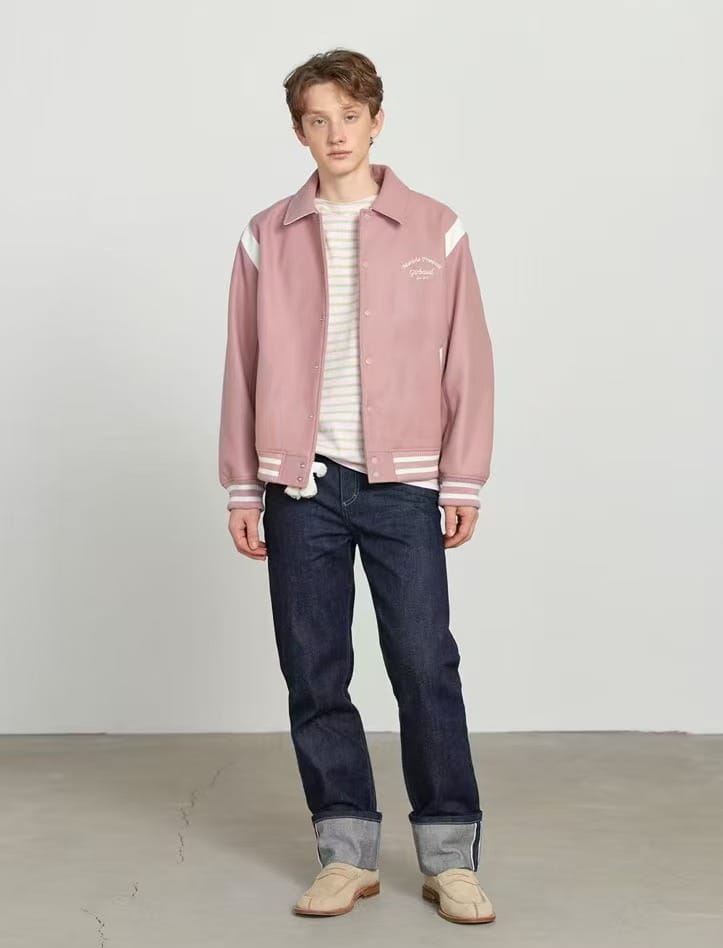 超多明星同款的棒球服 90%羊毛