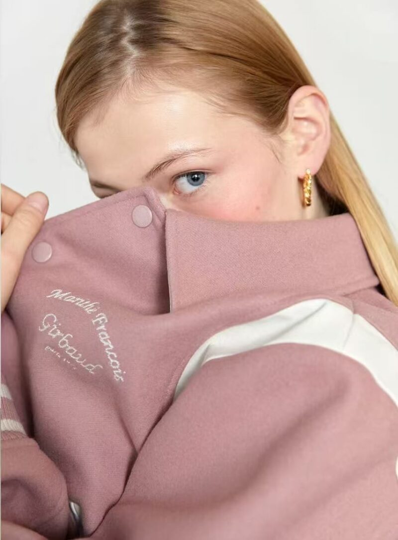 超多明星同款的棒球服 90%羊毛