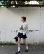 韩国ins大爆款 温柔又可爱的小熊毛衣