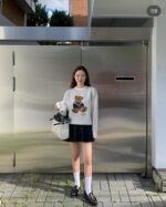 韩国ins大爆款 温柔又可爱的小熊毛衣