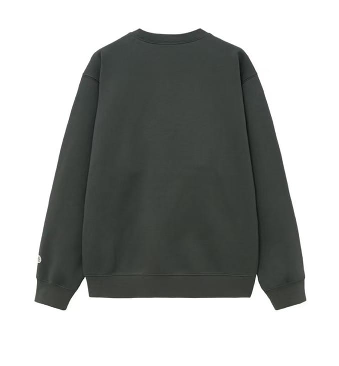 『北美独家款』加绒刺绣卫衣男女同款 碳木灰