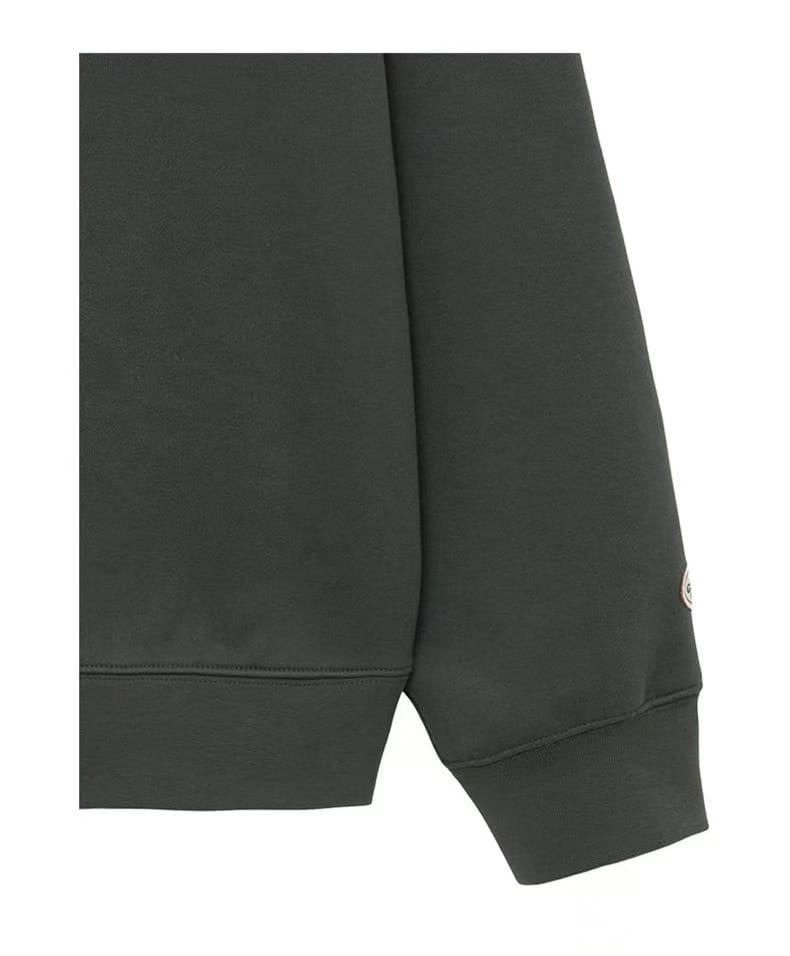 『北美独家款』加绒刺绣卫衣男女同款 碳木灰