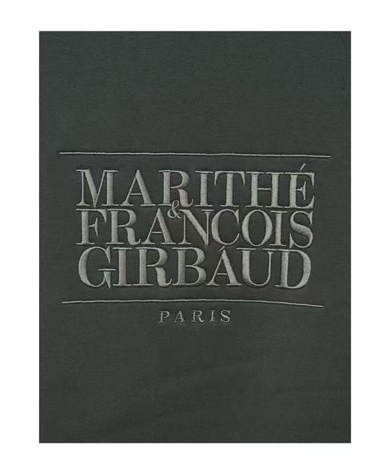 『北美独家款』加绒刺绣卫衣男女同款 碳木灰