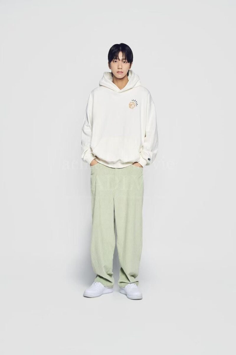 HOSHI x ADLV 虎子参与设计的卫衣男女同款 白色