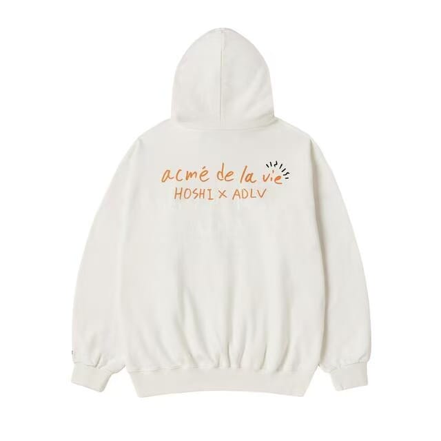 HOSHI x ADLV 虎子参与设计的卫衣男女同款 白色