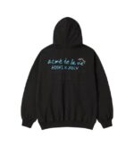 HOSHI x ADLV 虎子参与设计的卫衣男女同款 黑色