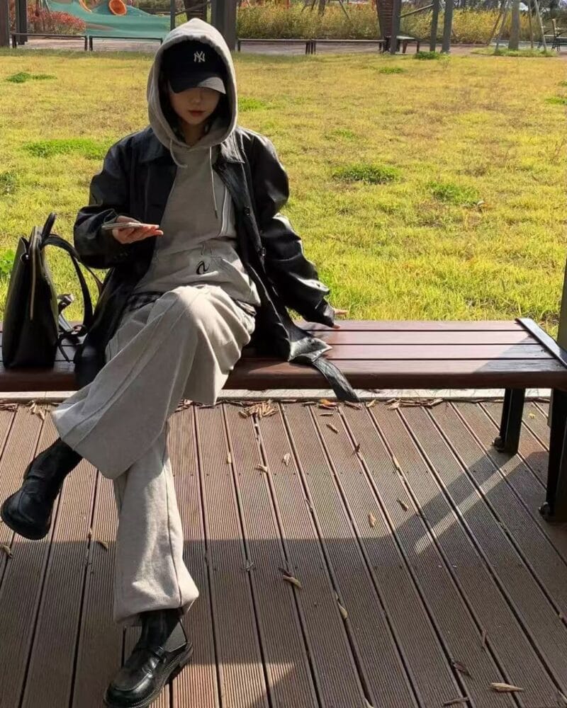 ins超多网红上身的套装