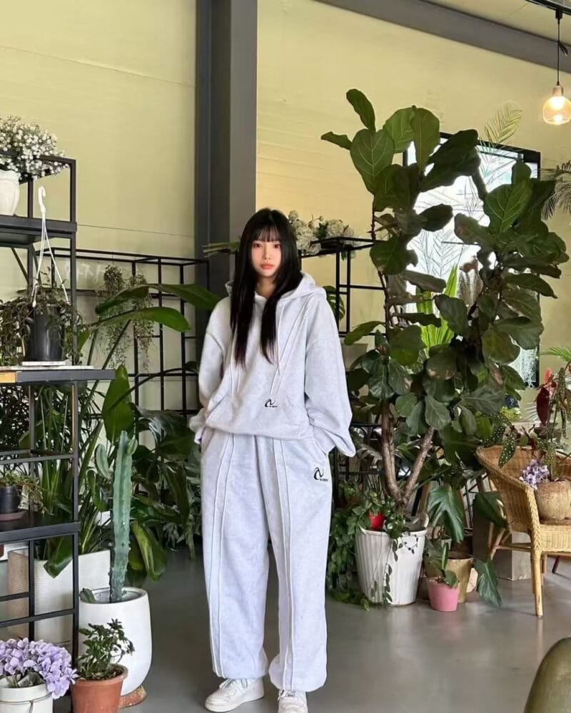 ins超多网红上身的套装