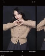 Who.a.u 爆款小熊麻花针织 燕麦色