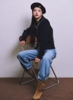 Marithe 超多明星同款的羊毛贝雷帽 藏蓝