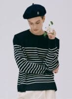 Marithe 超多明星同款的羊毛贝雷帽 藏蓝