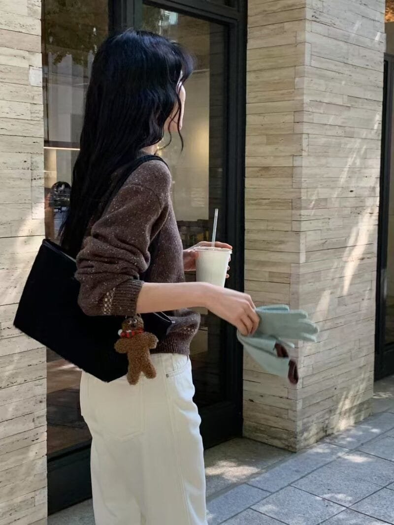 LEONIE 100%牛皮+马毛 托特包