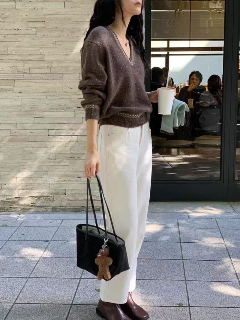 LEONIE 100%牛皮+马毛 托特包