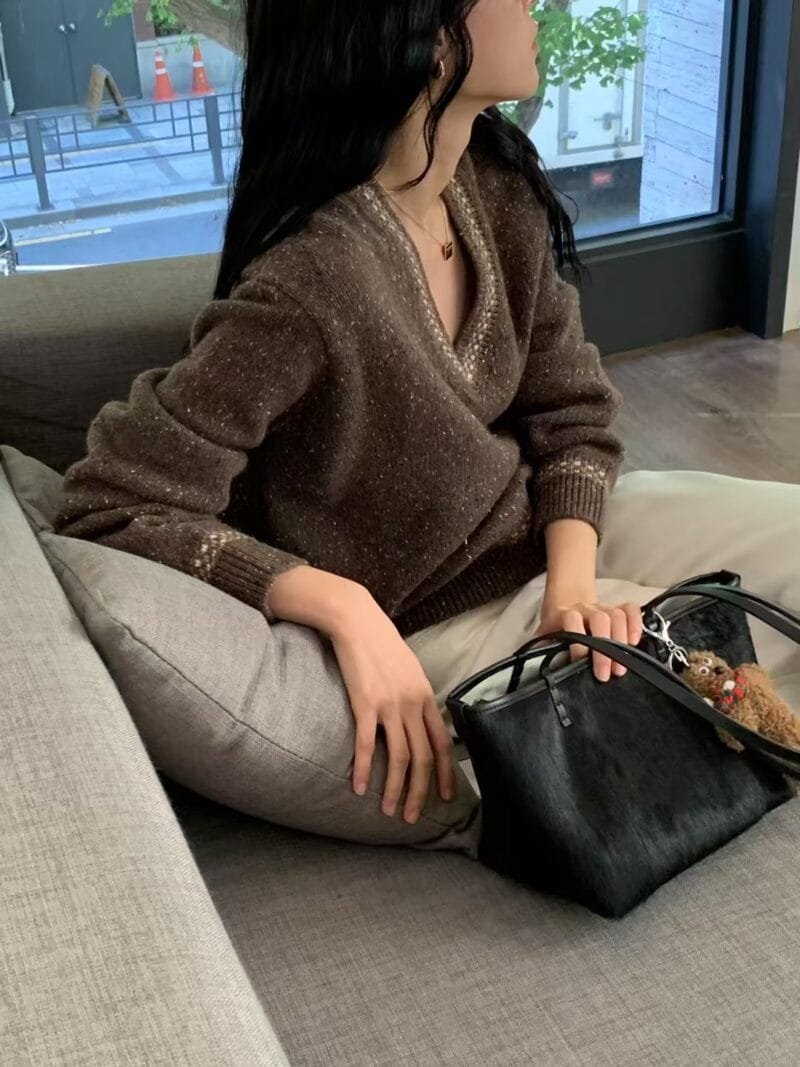 LEONIE 100%牛皮+马毛 托特包